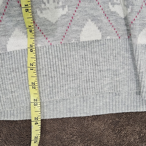 EXPRESS sleevless gray sweater vest size small - Picture 6 of 8